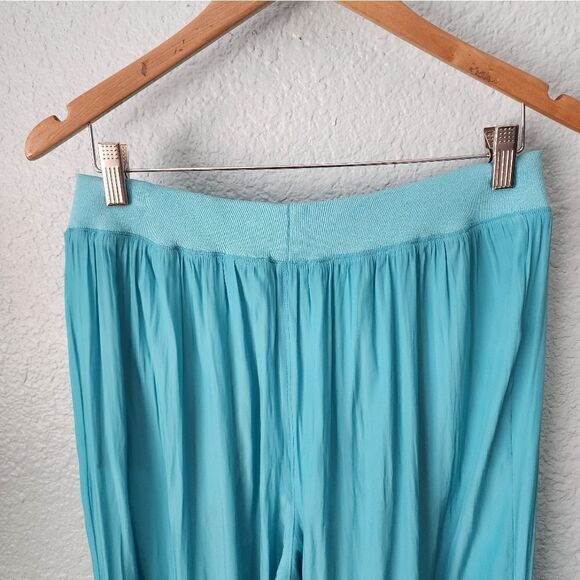 RAMY BROOK NEW YORK Coastal summer breeze blue jogger pants - Picture 5 of 13